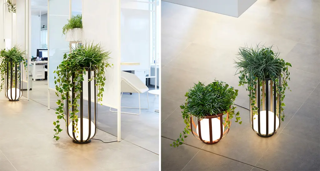Bols floor lamp is a contemporary LED outdoor floor lamp with aluminium frame and is suitable for contract and hospitality spaces.