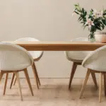 joe dining chair is a contemporary llyod loom dining chair with aluminium sear and oak frame and is suitable for contract and hospitality spaces.