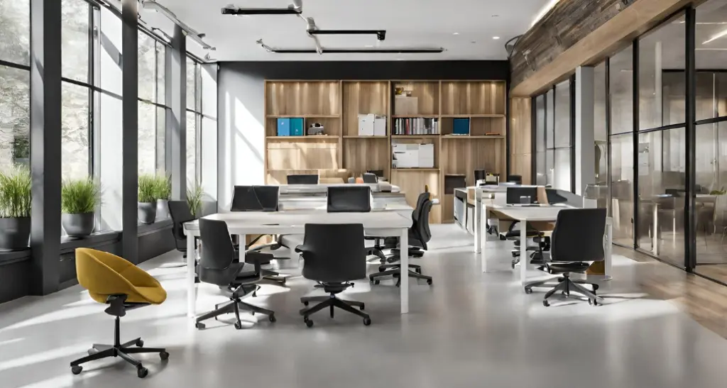 design & build of a office space. it consists of workspace area.