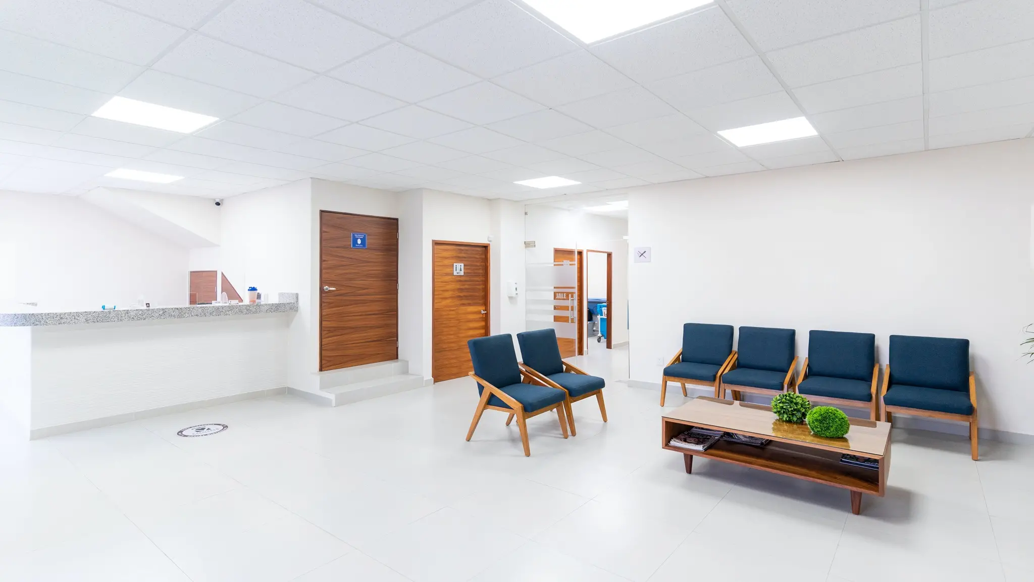hospitality interior design for healthcare waiting room