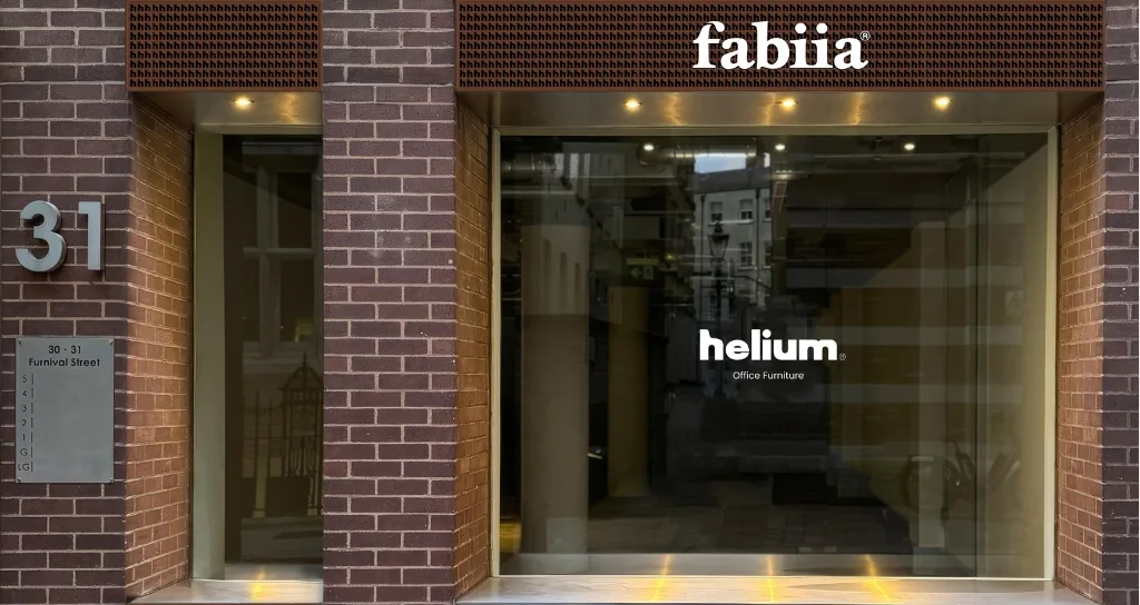 Fabiia Helium Showroom Furnival Street London