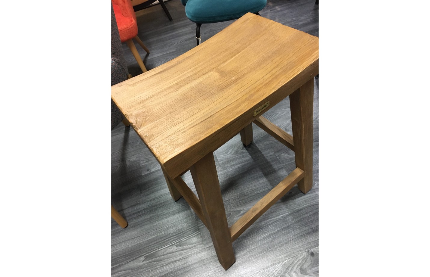 Charles Teak Counter Stool by Sika Design, Denmark