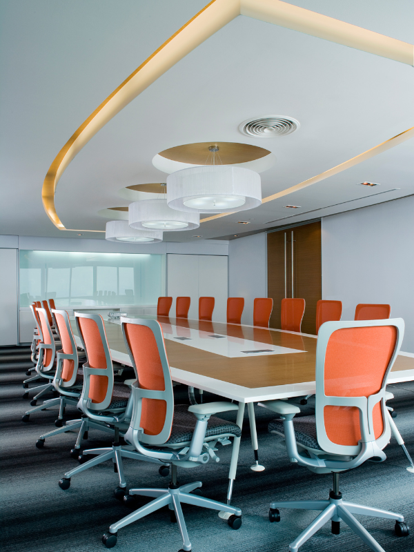 Modern Office fit out conference space which is re-engineered to get optimal output